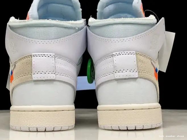 Rep LUCY Retro AQ0818-100 High Air Jordan 1 Off-White White 0615